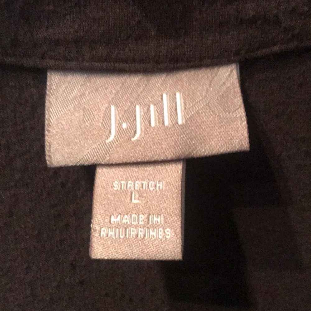 J Jill long sleeve top size L color brown - Picture 3 of 4